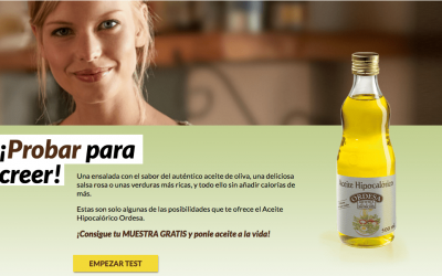 Muestras gratis Aceite de Oliva