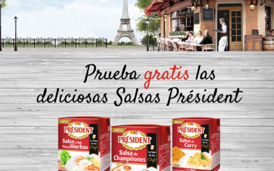 Prueba Gratis las Salsas Président más deliciosas
