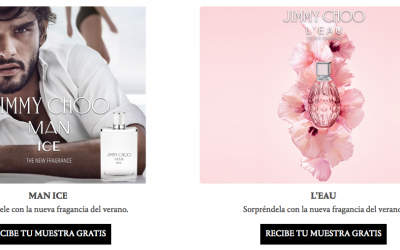 Recibir Muestras gratis Jimmy Choo 2017