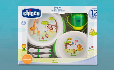 Consigue una Muestra Gratis del Set de Papilla Chicco