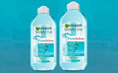 Consigue una Muestra Gratis del Agua Micelar Pure Mat de Garnier