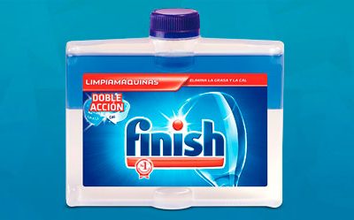 Consigue una Muestra Gratis de Finish Limpiamáquinas