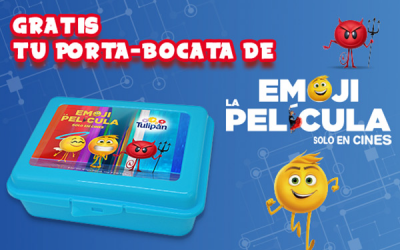 Gratis un porta-bocata de Emoji
