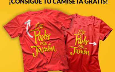 Consigue una camiseta gratis con Argal