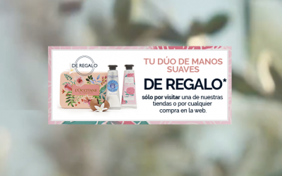 Consigue gratis tu dúo de crema de manos L’Occitane