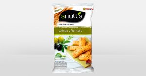 muestra gratis de los Snacks Mediterránesos de Snatt's