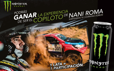 ¡Sé el copiloto de Nani Roma!