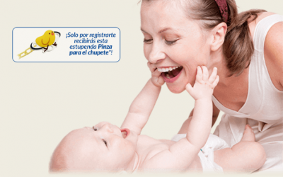 Llévate gratis una pinza para el chupete, ¡sólo por registrarte!