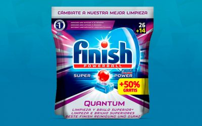 Consigue una muestra gratis de Finish Quantum