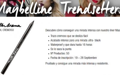 Llévate una muestra gratis de Master Drama de Maybelline