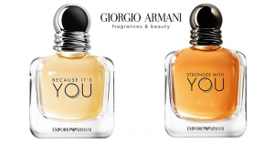 muestra gratis del perfume You de Armani