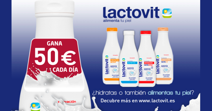 50 euros con Lactovit