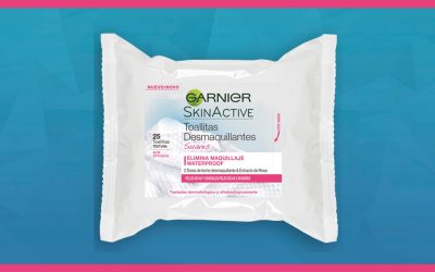Consigue una muestra gratis de Toallitas Desmaquillantes Suaves de Garnier