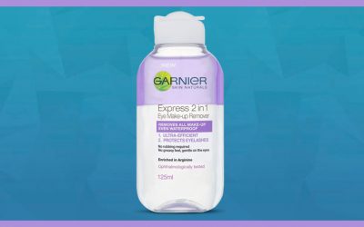 Consigue una muestra gratis del desmaquillante Express 2 en 1 de Garnier