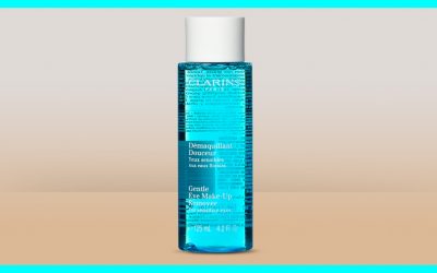 Consigue una muestra gratis del desmaquillante para ojos sensibles de Clarins