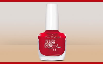 Consigue una muestra gratis del esmalte de uñas Superstay de Maybelline