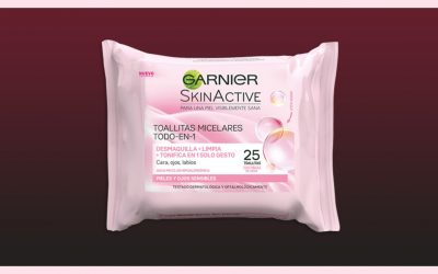 Consigue gratis una muestra de las Toallitas Micelares de Garnier