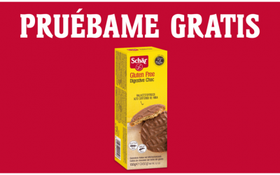 Disfruta gratis de las galletas Digestive Choc Schär, ¡sin gluten!
