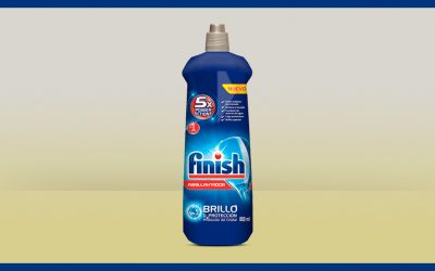 Consigue gratis una muestra del Abrillantador Finish para lavavajillas