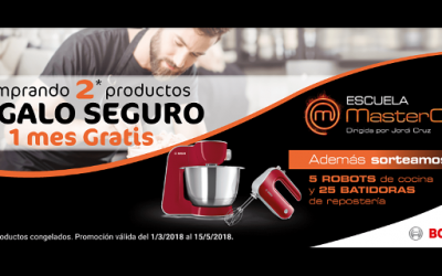 Consigue un mes gratuito en la Escuela MasterChef con Dr.Oetker