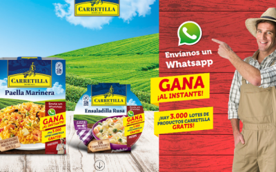 ¡Gana al instante uno de los 3.000 lotes de productos Carretilla!