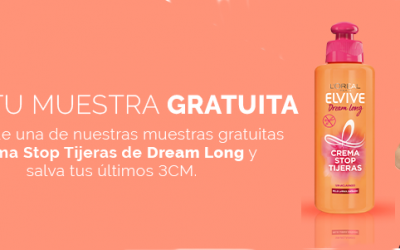 Pide tu muestra gratuita de la Crema Stop Tijeras de Dream Long