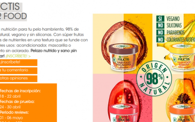¡Consigue un pelazo con Fructis Hair Food!