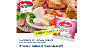 Mozzarella sin lactosa de Galbani
