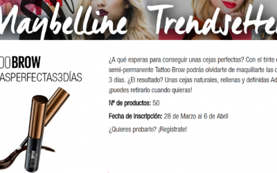 Prueba el nuevo tinte de cejas Tattoo Brow de Maybelline