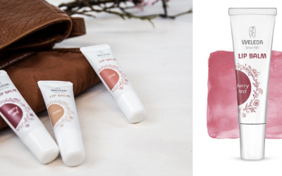 ¡Consigue un Bálsamo Labial con Color de Weleda!