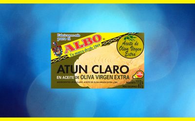 Consigue gratis una muestra de Atún Claro en Aceite de Oliva Virgen Extra de Albo