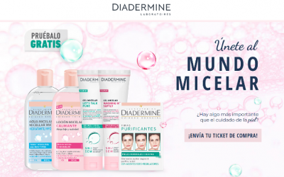 Prueba gratis la gama Diadermine Micelar