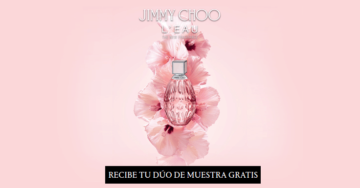 muestra gratis del perfume Jimmy Choo L'Eau