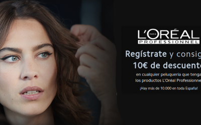 Ahorra 10 euros en tu salón L’Oréal Professionnel