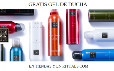 Consigue gratis un gel de ducha Rituals valorado en 8’50 euros