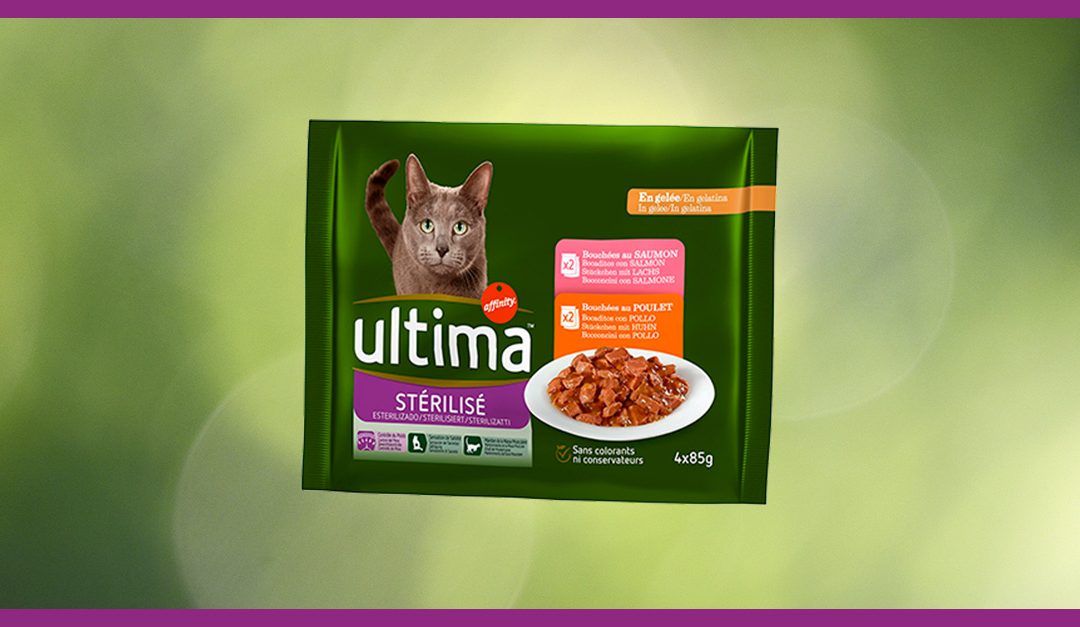 Consigue gratis la comida para gatos esterilizados Ultima