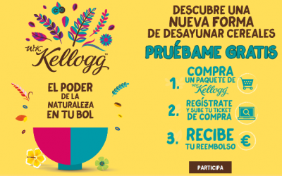 Prueba completamente gratis los cereales Kellogg’s