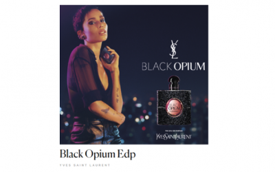 Recibe una Muestra del perfume Black Opium de Yves Saint Laurent