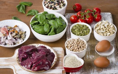 Los alimentos con mayor cantidad de hierro