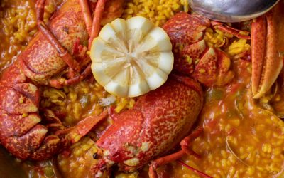 Cómo hacer arroz meloso y caldoso con bogavante