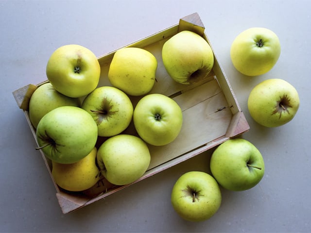 ¿Cuántas calorías tiene una manzana?