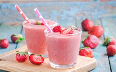 Cómo hacer un batido de fresa en casa