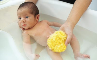 La mejor esponja natural para recién nacidos